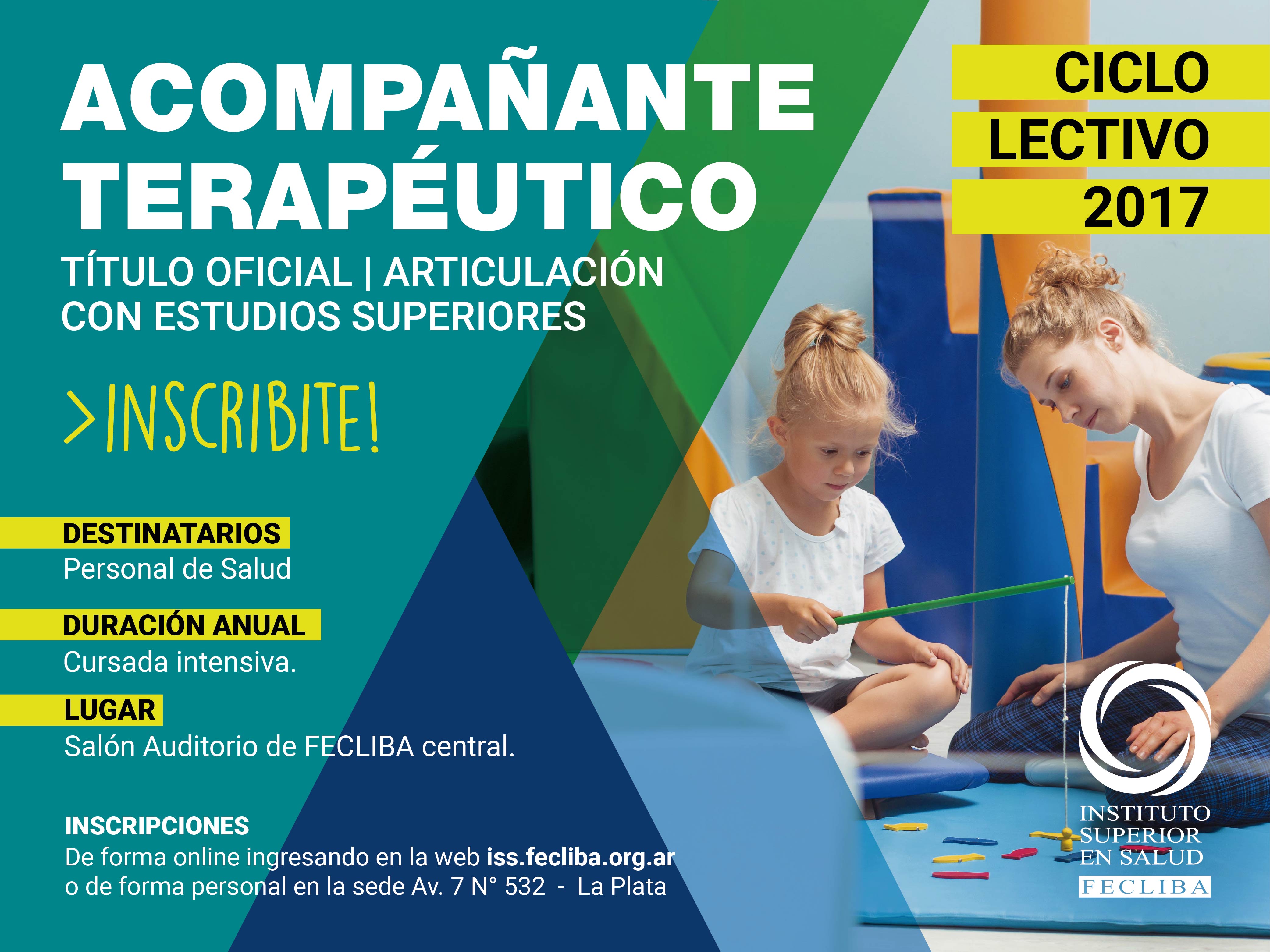 Flyer acompañante terapeutico